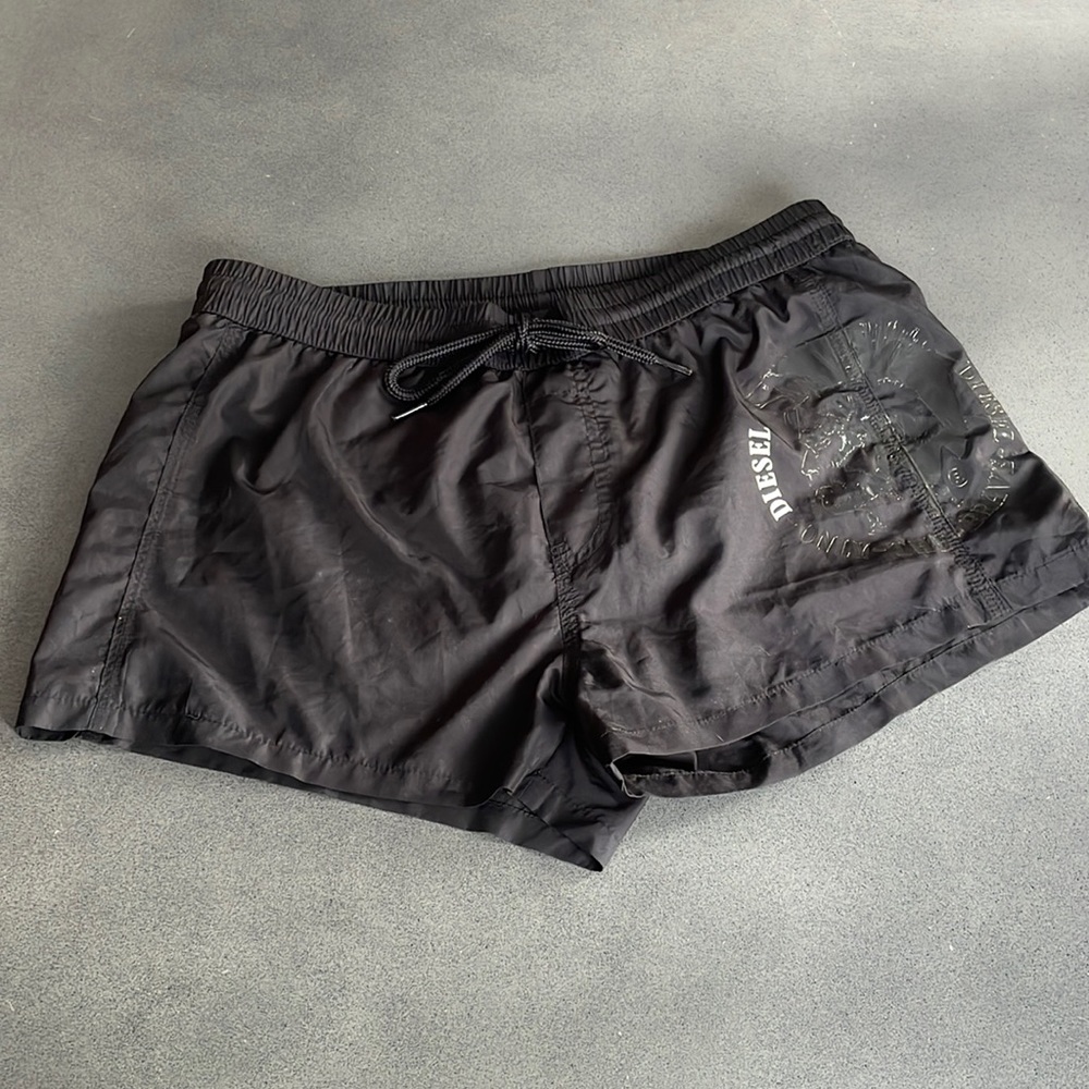 Diesel beachwear Y2K beach drawstring shorts